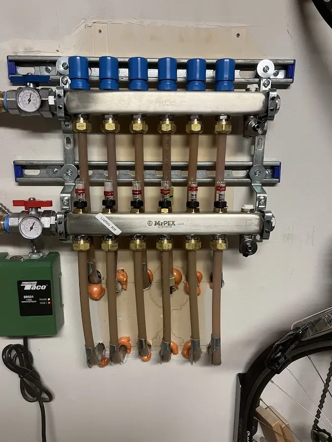 Plumber performing Leak Detection at a residential property in Douglas